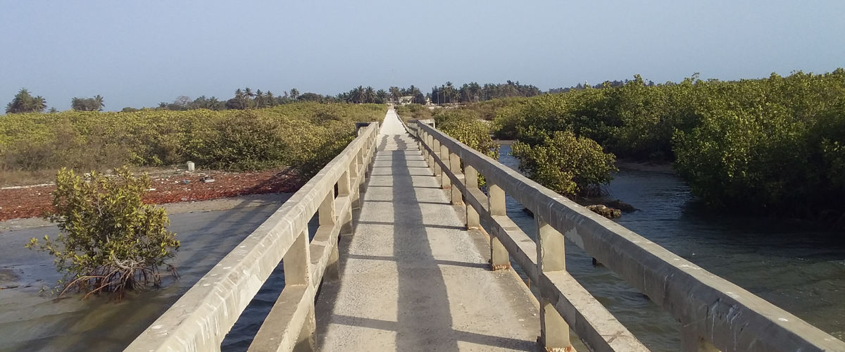 Pont de Djifer, Delta du Saloum, Sénégal